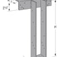 Simpson HWPH High-Wind Purlin Heavy Hanger