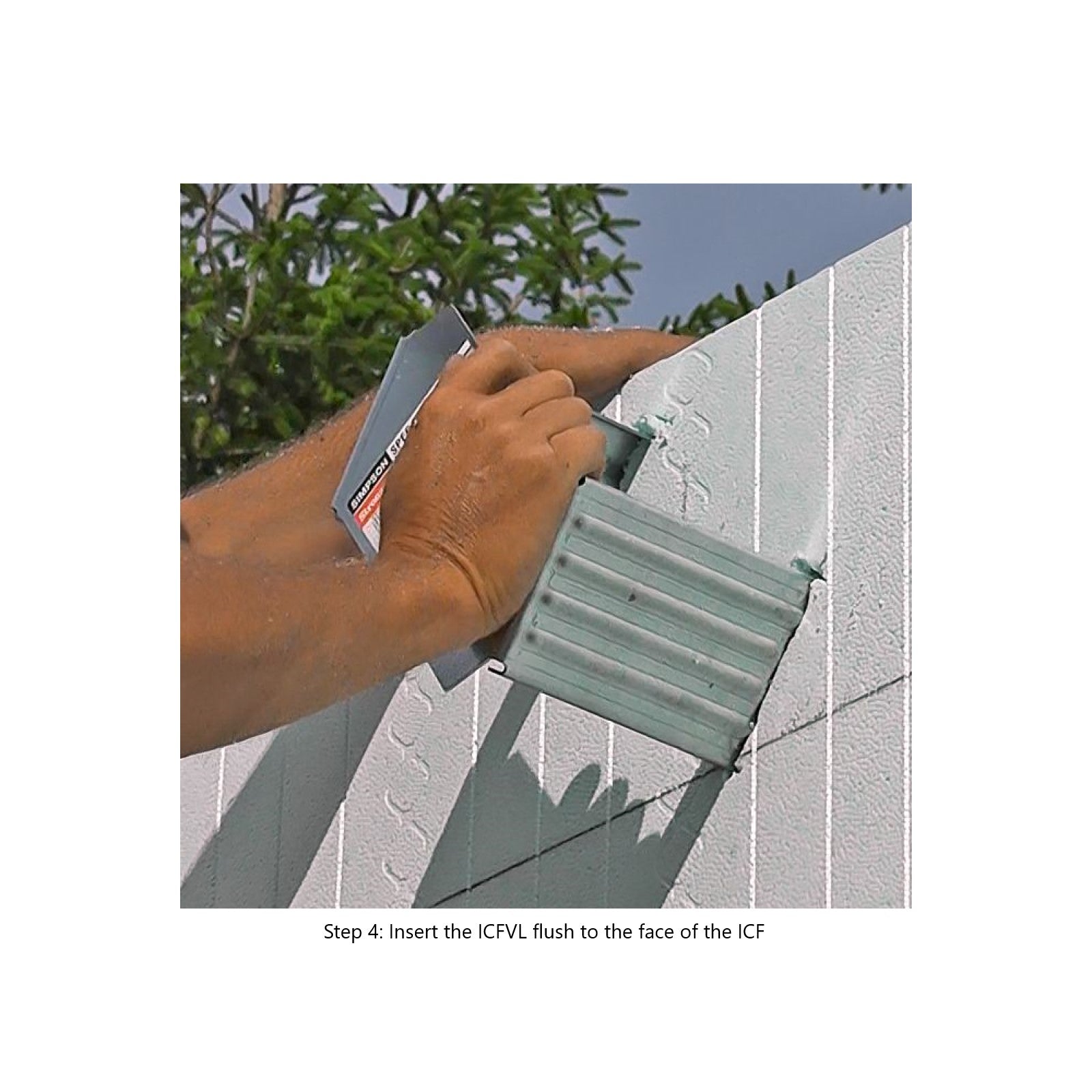 Simpson Strong-Tie 3 1/2" x 6" Zinc Galvanized Steel Ledger Connector