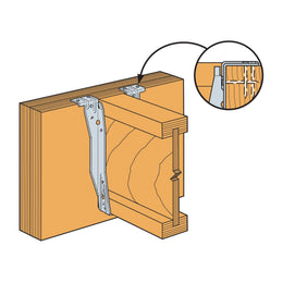 Simpson Strong-Tie ITS2.37/11.88 Top Flange I-Joist Hanger - G90 Galva ...