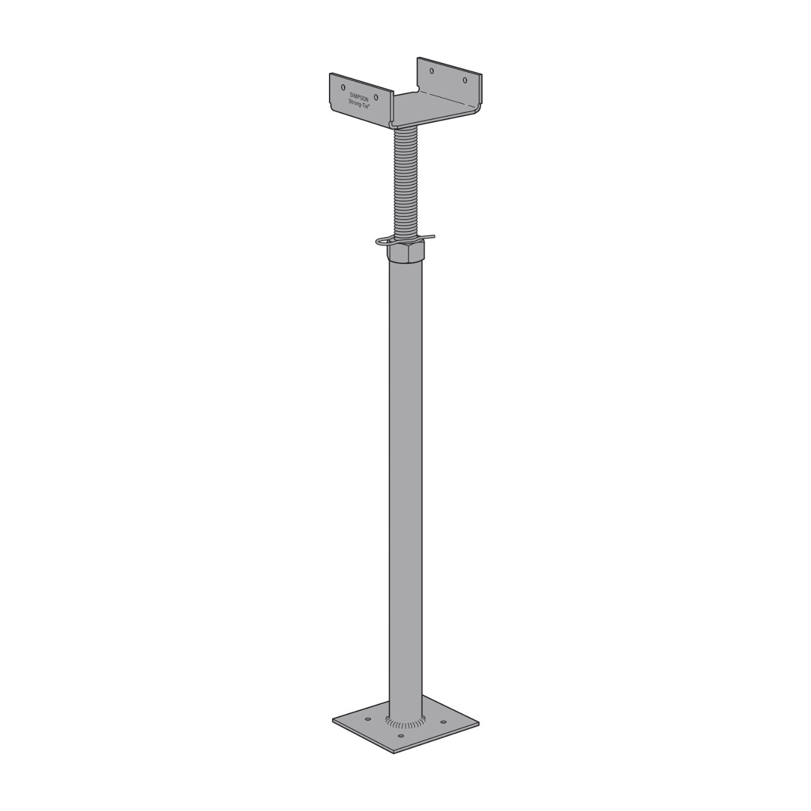 Simpson J1621 16-21" Jack Pier