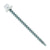 #10 x 3 inch Kwikseal Woodbinder Metal Roofing Screw Bright White Pkg 250
