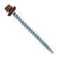 #10 x 212 inch Kwikseal Woodbinder Metal Roofing Screw Brown Pkg 250
