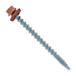 #10 X 212 inch Kwikseal Woodbinder Metal Roofing Screw Copper Pkg 250