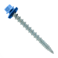 #10 X 1-1/2" Kwikseal Woodbinder Metal Roofing Screw - Gallery Blue, Pkg 250