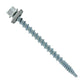 #10 X 212 inch Kwikseal Woodbinder Metal Roofing Screw Light Gray Pkg 250