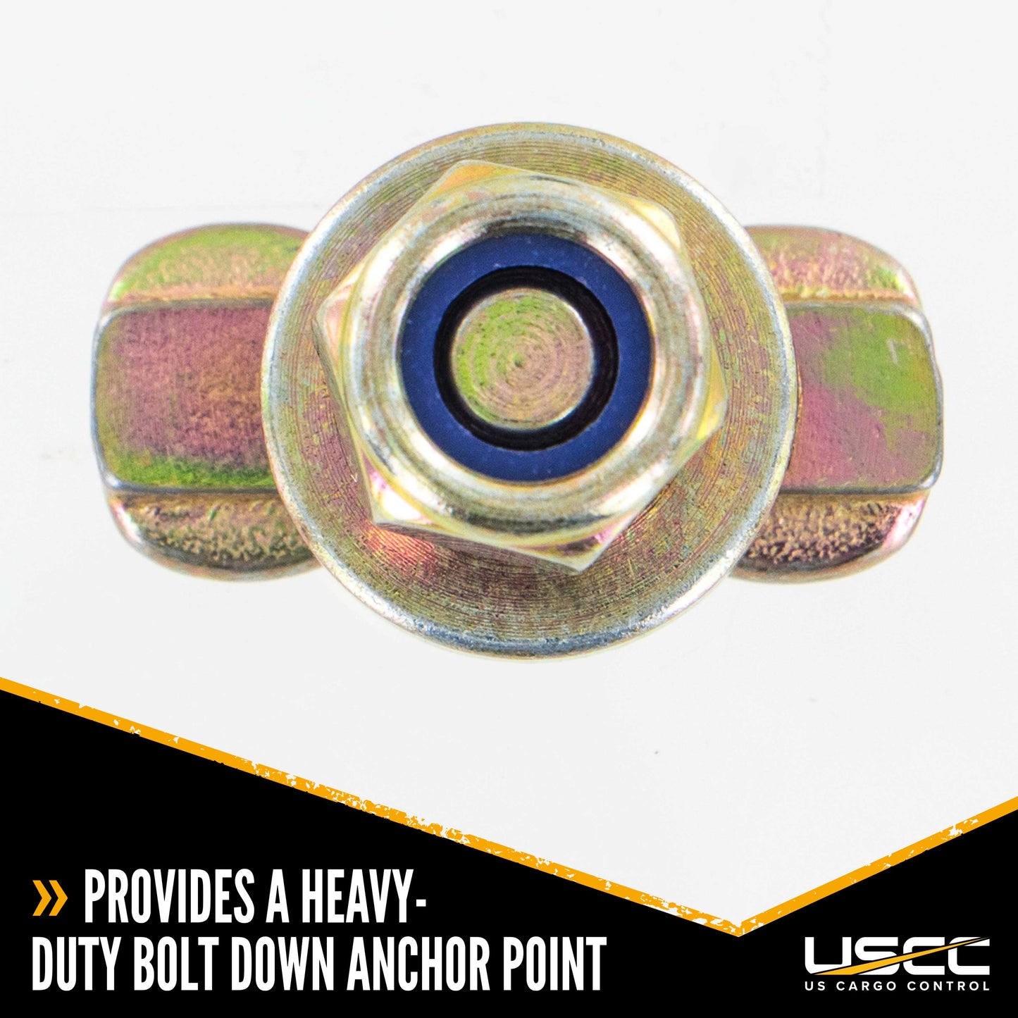 Double Stud L-Track Threaded Fitting | 5,500 lbs. BS