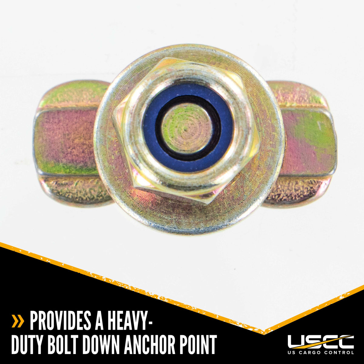 Double Stud L-Track Threaded Fitting | 5,500 lbs. BS | 4-Pack