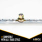 Double Stud L-Track Threaded Fitting | 5,500 lbs. BS