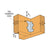 Simpson L Reinforcing Angle installation