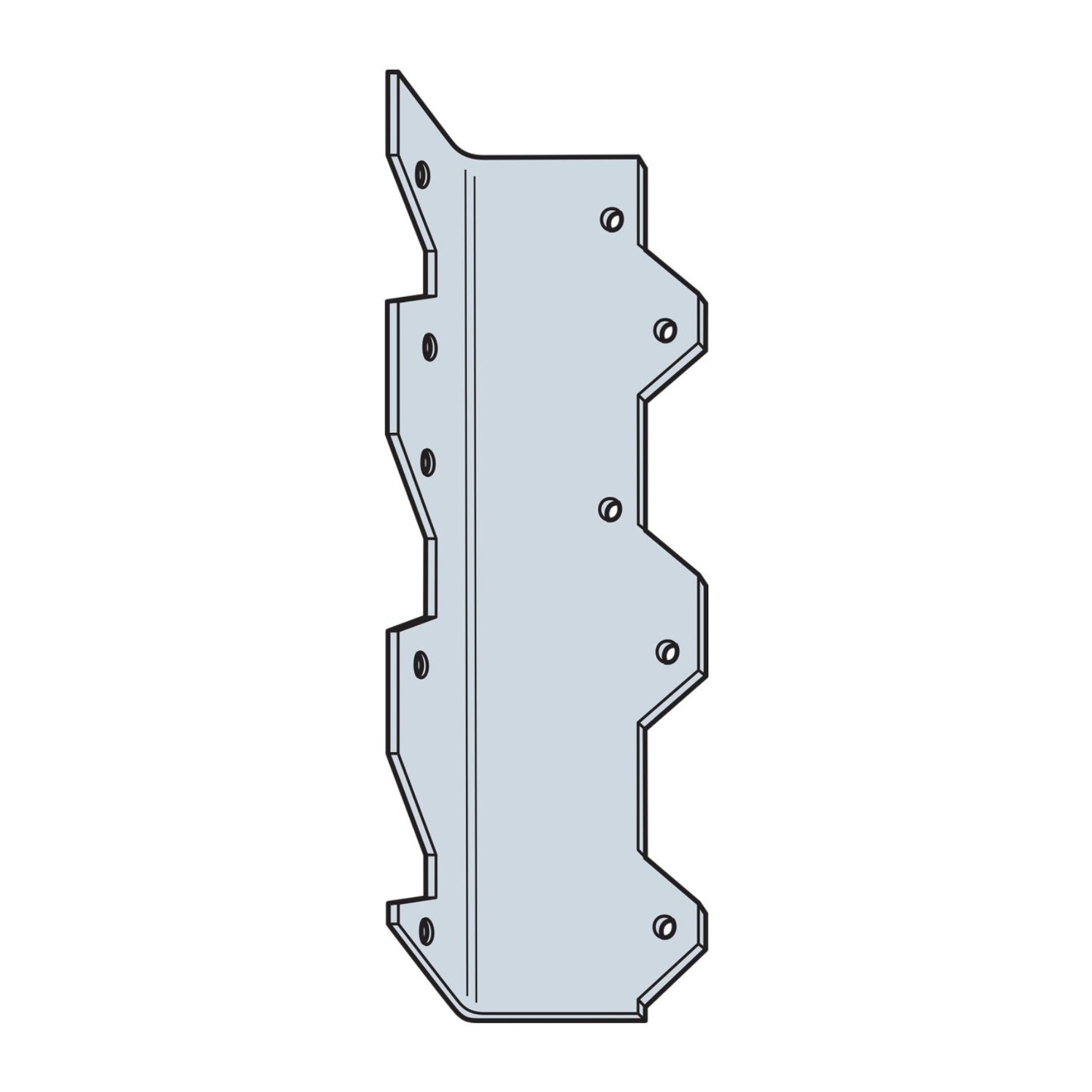 Simpson L90Z 9" Reinforcing Angle - Zmax Finish