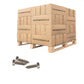 Conquest 1/2" x 1-1/2" Lag Bolt for Wood, Hex Head - 18-8 Stainless Steel, Qty. 11,250 - Pallet