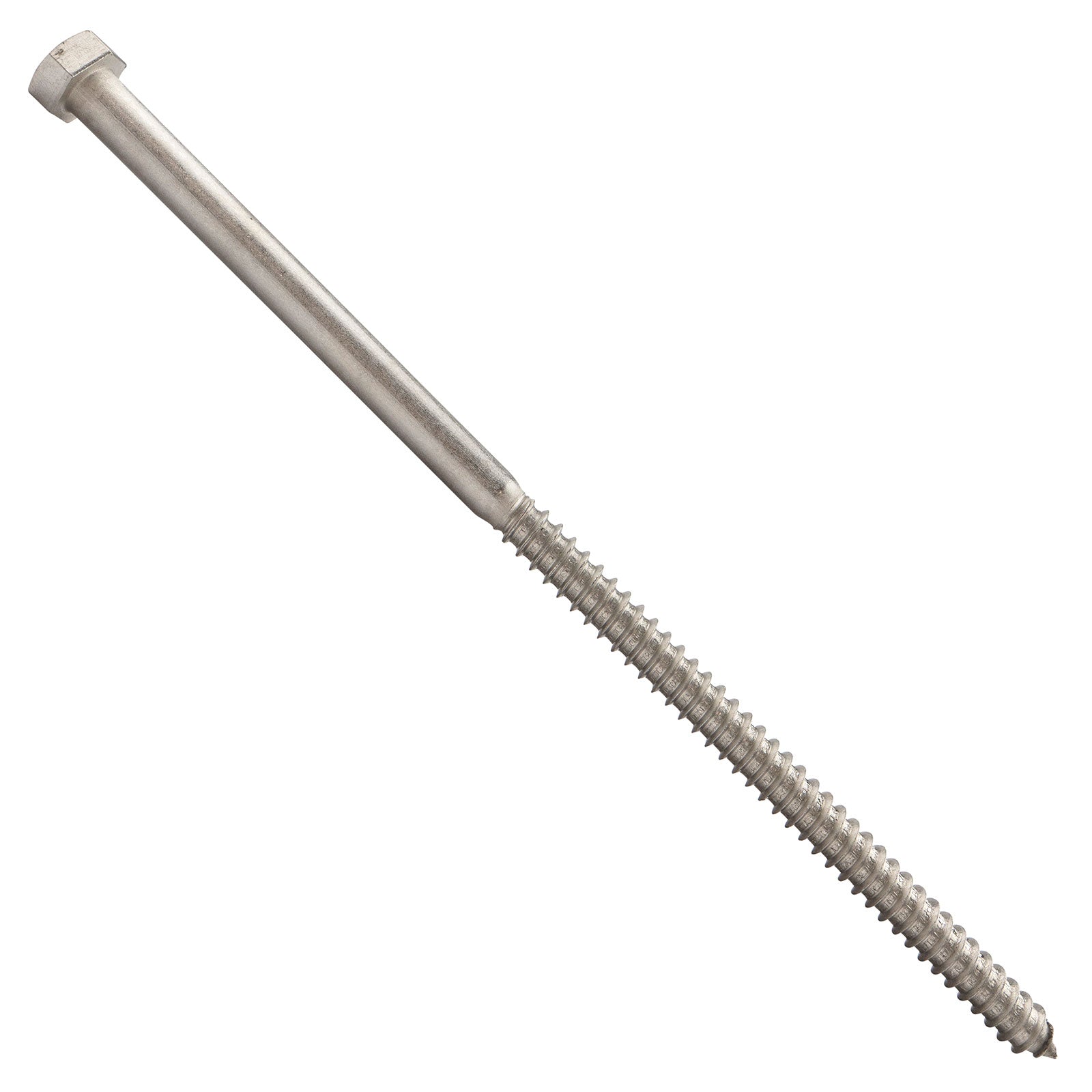 1/2"-6 x 1-3/4" Conquest Hex Head Lag Bolt for Wood - 304 Stainless Steel
