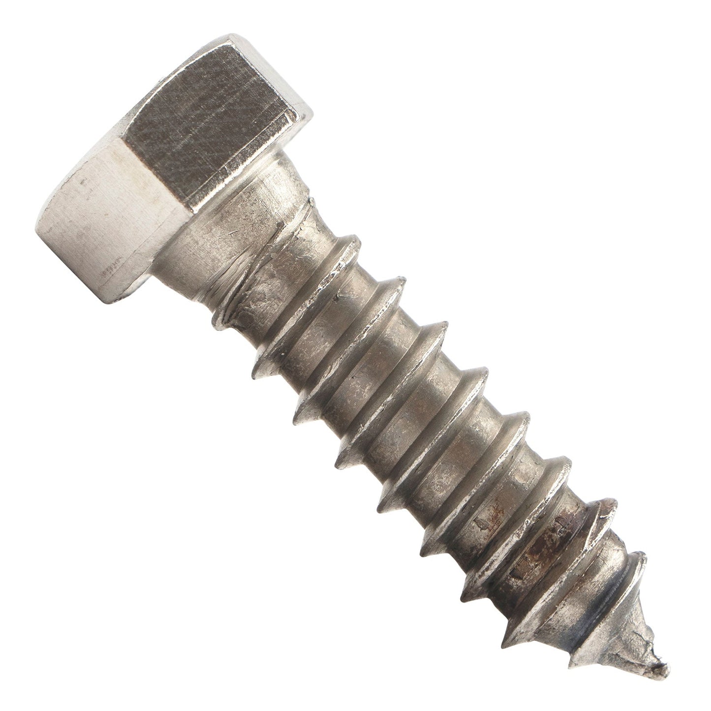 1/2"-6 x 1-3/4" Conquest Hex Head Lag Bolt for Wood - 304 Stainless Steel