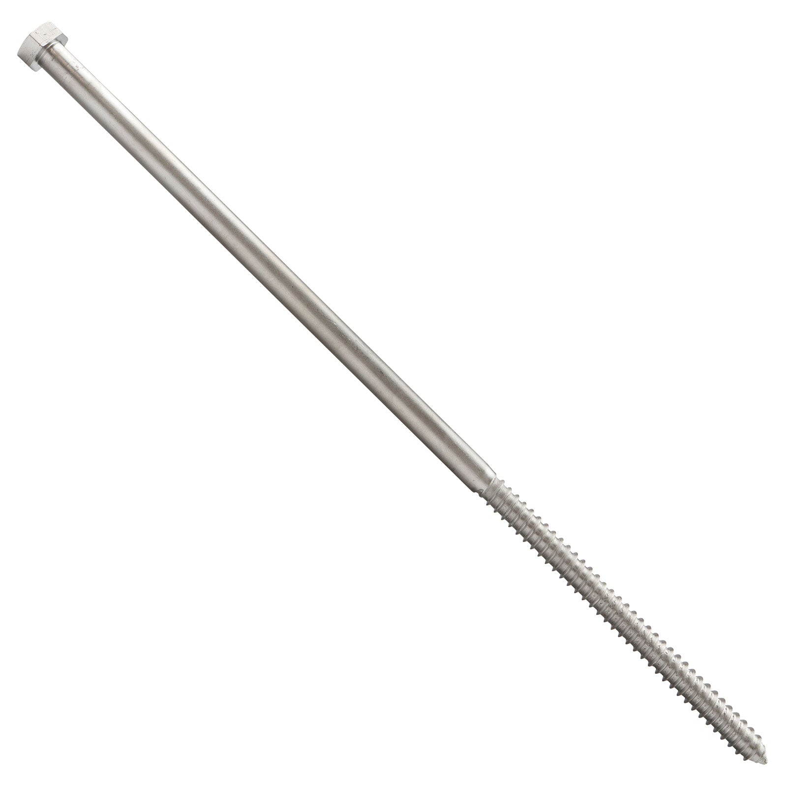 1/2"-6 x 16" Conquest Hex Head Lag Bolt for Wood - 304 Stainless Steel