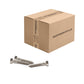 Conquest 1/2" x 2-1/2" Lag Bolt for Wood, Hex Head - 18-8 Stainless Steel, Qty. 200 - Carton