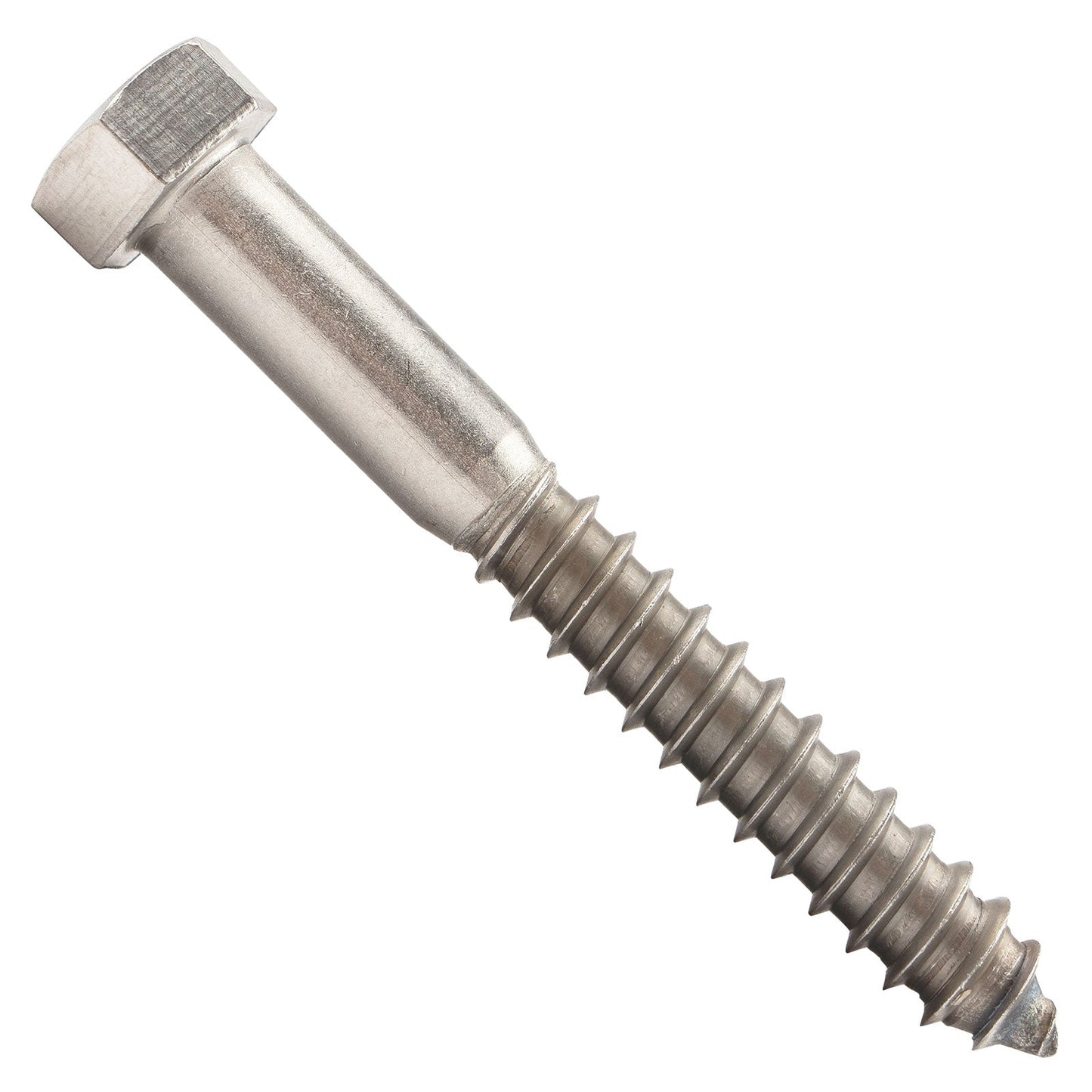 1/2"-6 x 4" Conquest Hex Head Lag Bolt for Wood - 304 Stainless Steel
