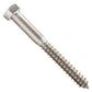 1/2"-6 x 4-1/2" Conquest Hex Head Lag Bolt for Wood - 304 Stainless Steel
