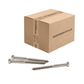 Conquest 1/2" x 5-1/2" Lag Bolt for Wood, Hex Head - 18-8 Stainless Steel, Qty. 100 - Carton