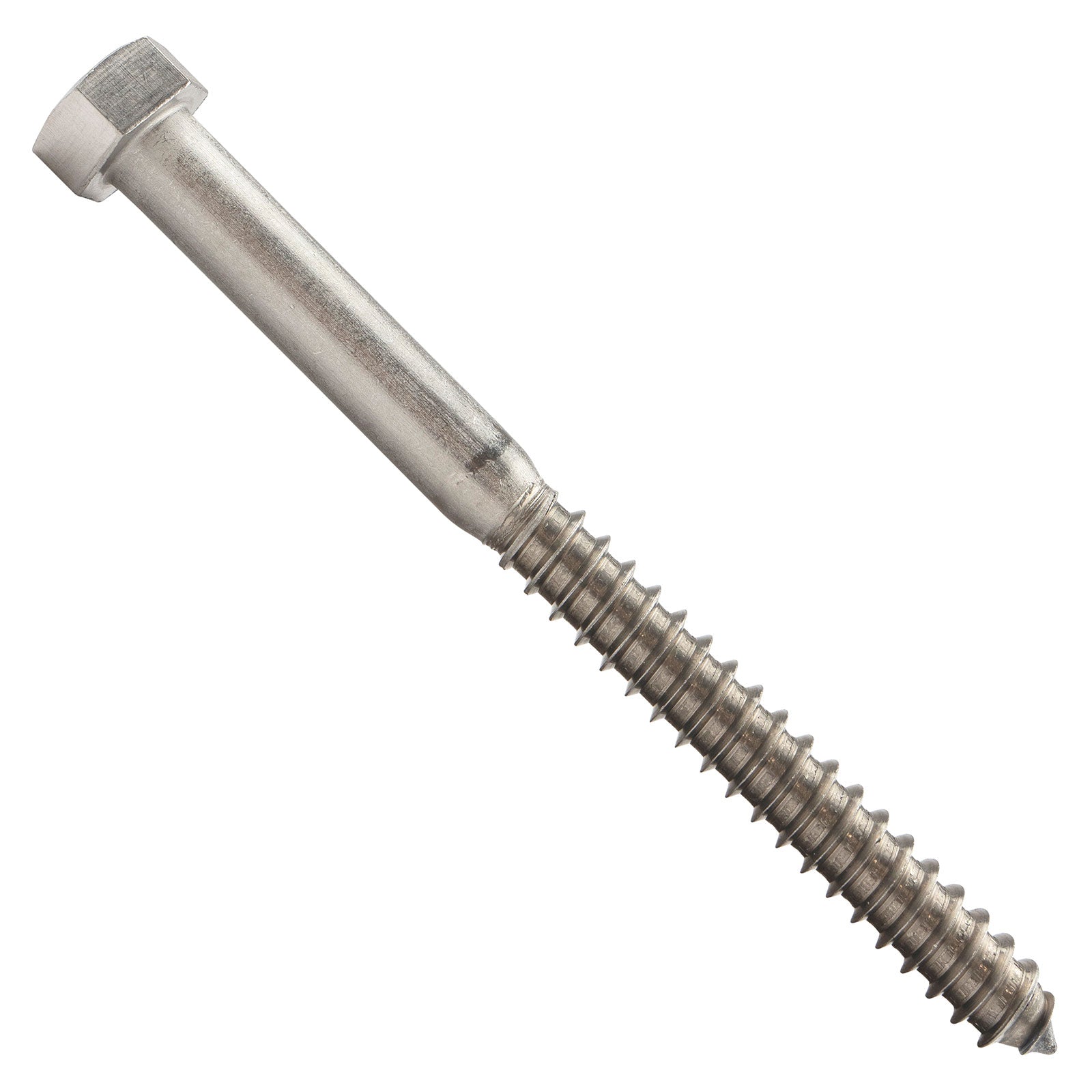 1/2"-6 x 6" Conquest Hex Head Lag Bolt for Wood - 304 Stainless Steel