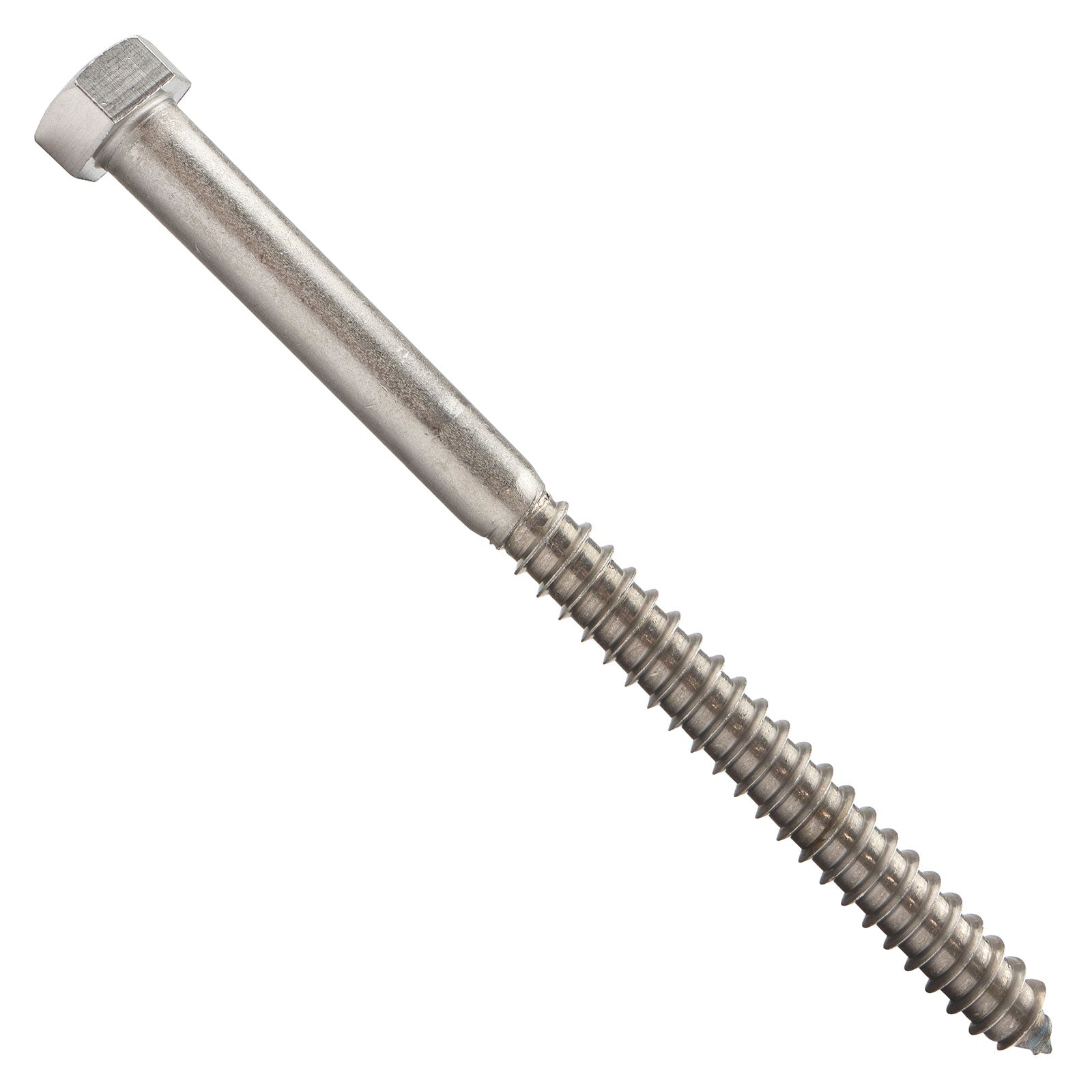 1/2"-6 x 6-1/2" Conquest Hex Head Lag Bolt for Wood - 304 Stainless Steel