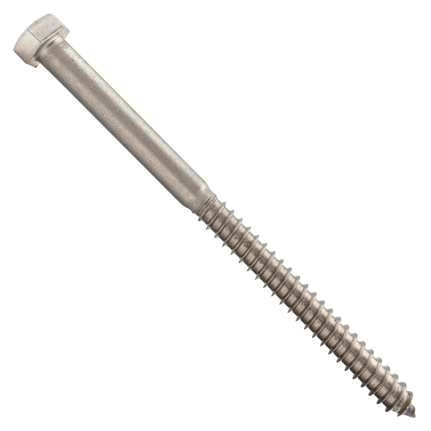 1/2"-6 x 7-1/2" Conquest Hex Head Lag Bolt for Wood - 304 Stainless Steel