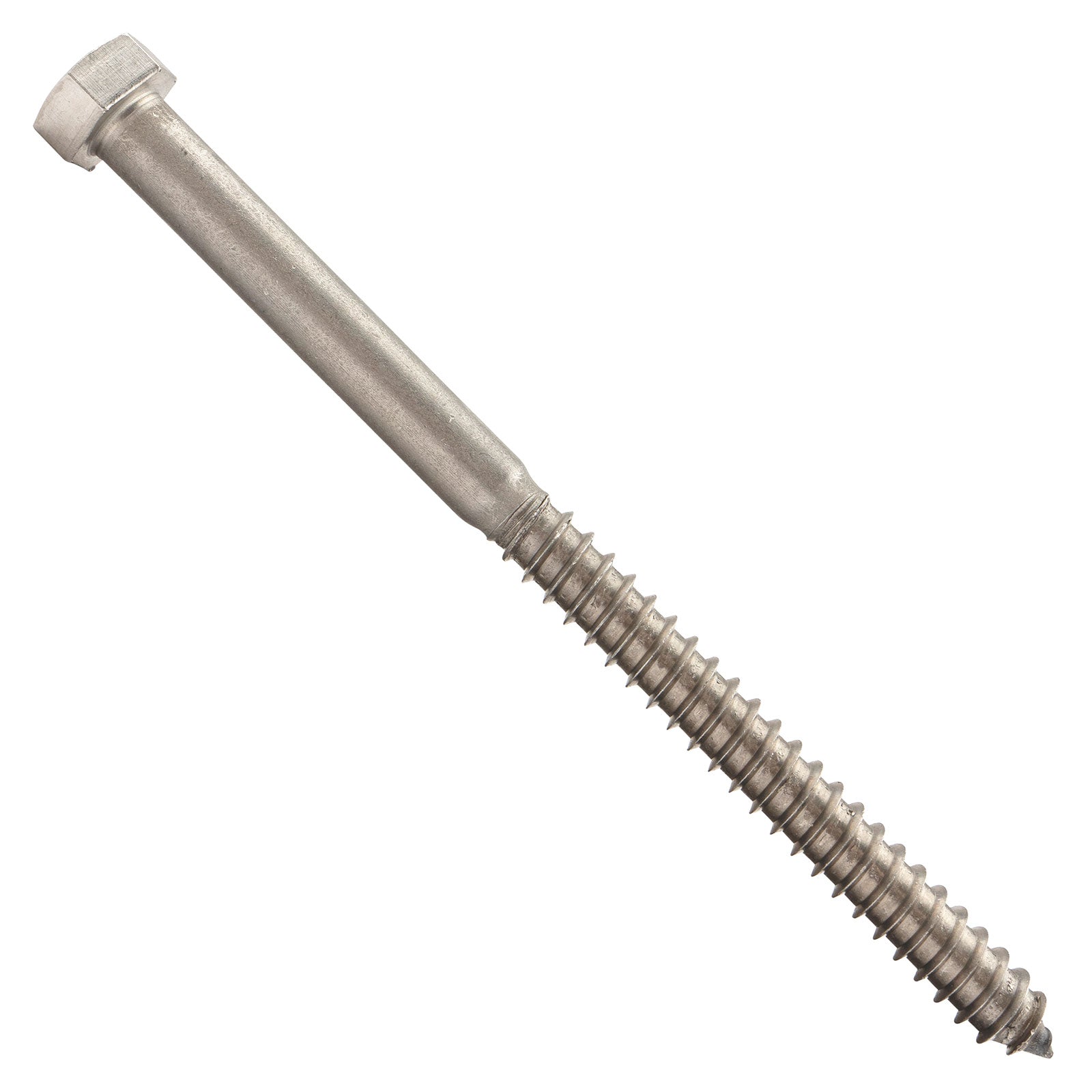 1/2"-6 x 7-1/2" Conquest Hex Head Lag Bolt for Wood - 304 Stainless Steel