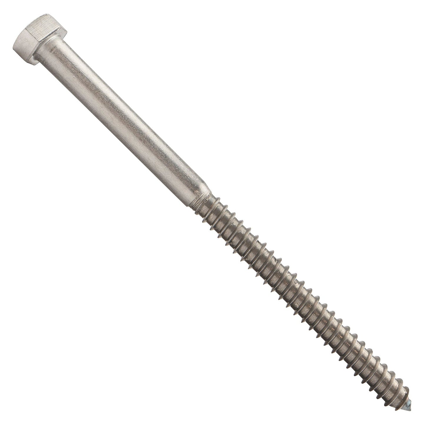 1/2"-6 x 8" Conquest Hex Head Lag Bolt for Wood - 304 Stainless Steel