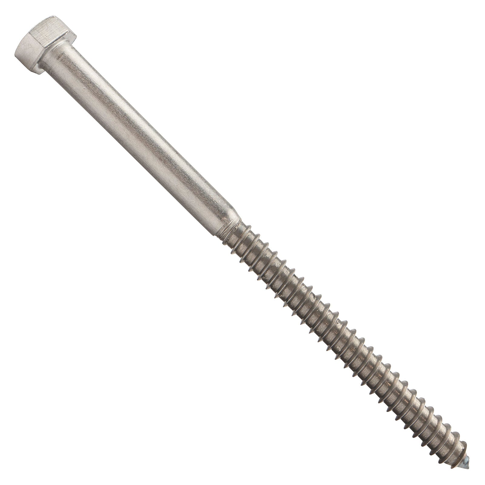 1/2"-6 x 8" Conquest Hex Head Lag Bolt for Wood - 304 Stainless Steel