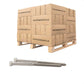 Conquest 1/2" x 8" Lag Bolt for Wood, Hex Head - 18-8 Stainless Steel, Qty. 3,375 - Pallet