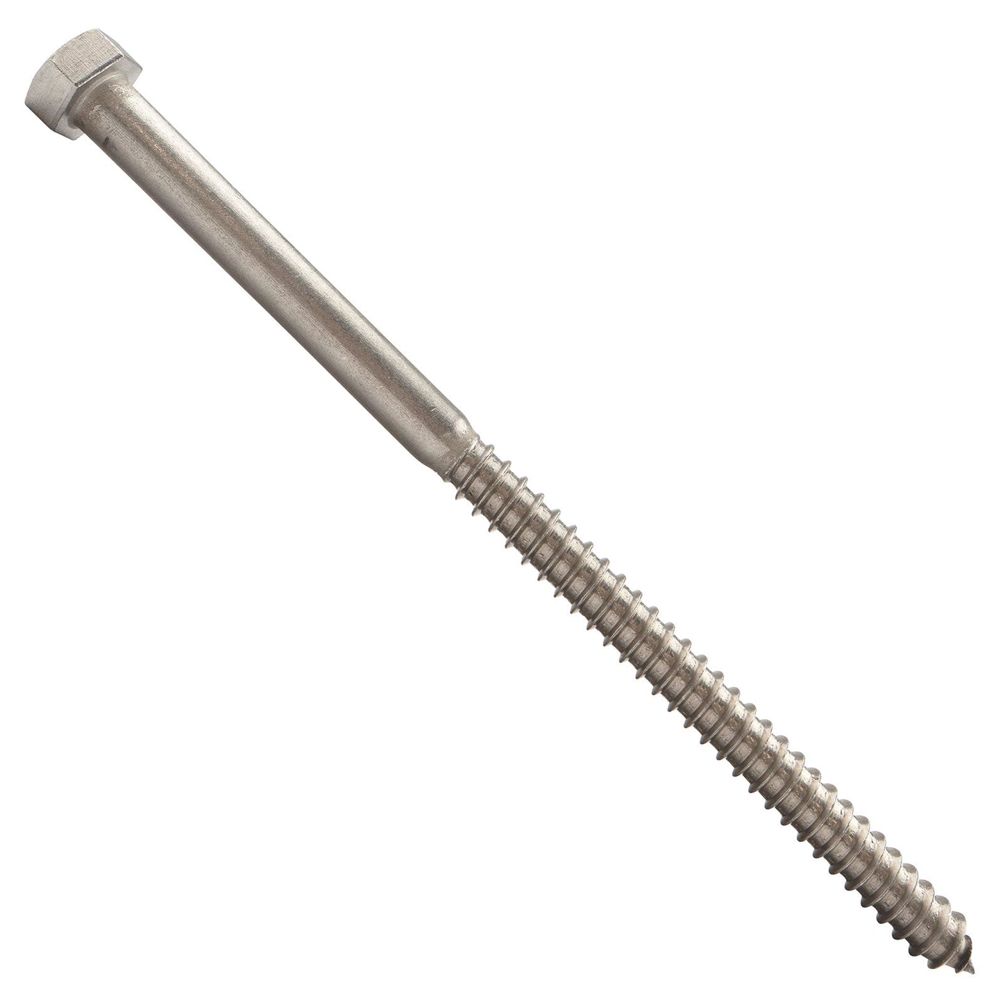 1/2"-6 x 9" Conquest Hex Head Lag Bolt for Wood - 304 Stainless Steel