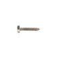 1/4"-10 x 1-1/4" Conquest Hex Head Lag Bolt for Wood - 304 Stainless Steel 