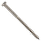 1/4"-10 x 4" Conquest Hex Head Lag Bolt for Wood - 304 Stainless Steel