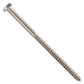 1/4"-10 x 4-1/2" Conquest Hex Head Lag Bolt for Wood - 304 Stainless Steel