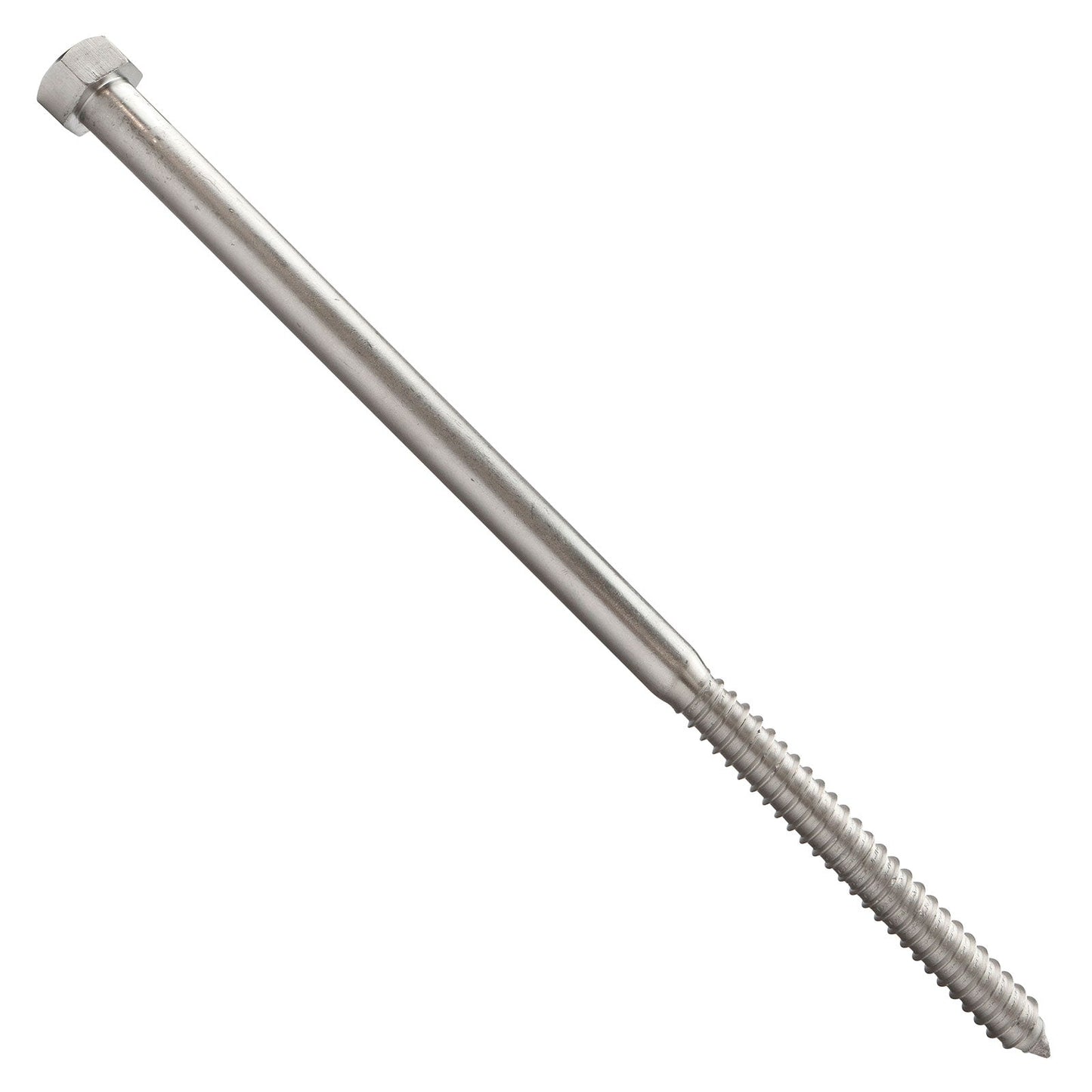 3/4"-4-1/2 x 16" Conquest Hex Head Lag Bolt for Wood - 304 Stainless Steel