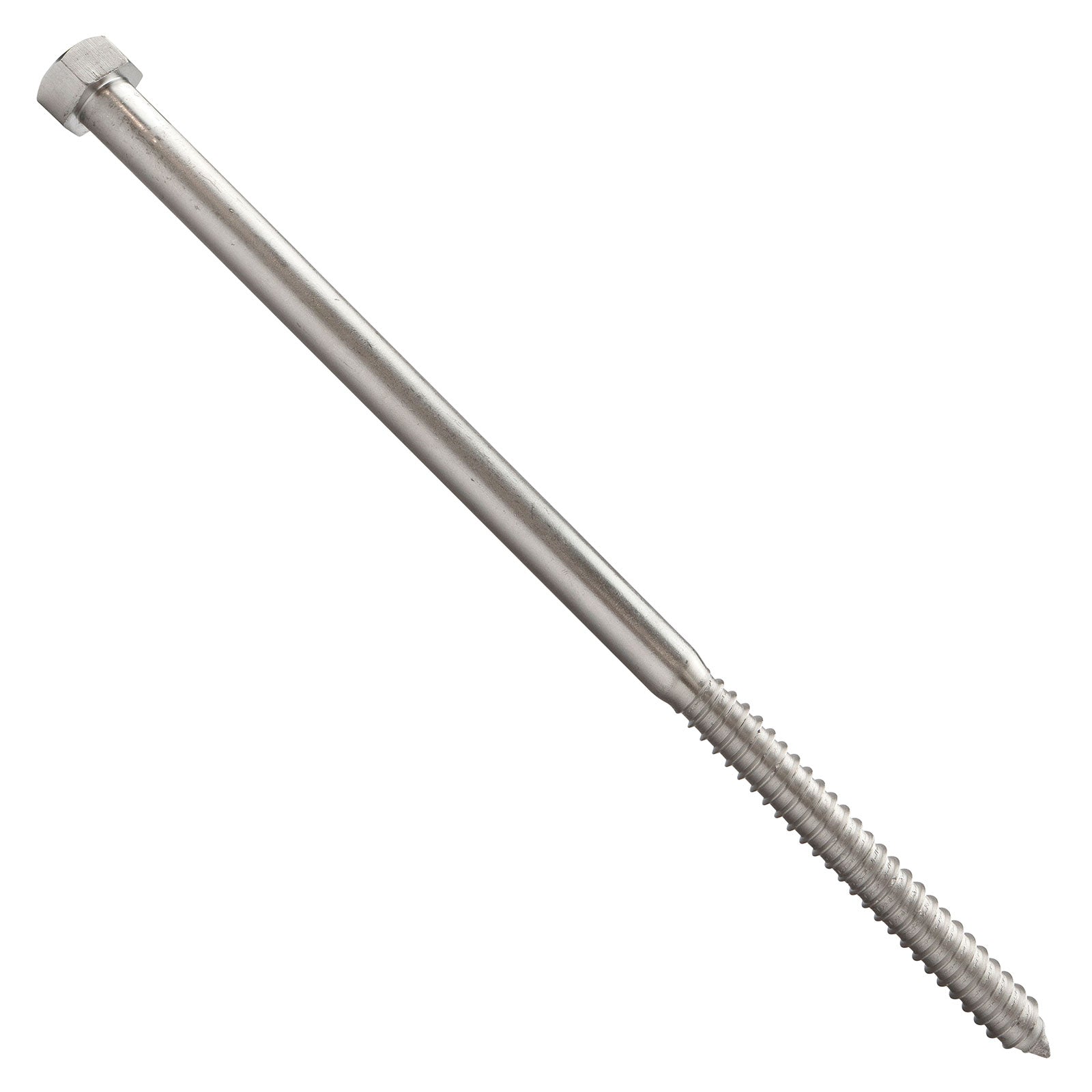 3/4"-4-1/2 x 16" Conquest Hex Head Lag Bolt for Wood - 304 Stainless Steel
