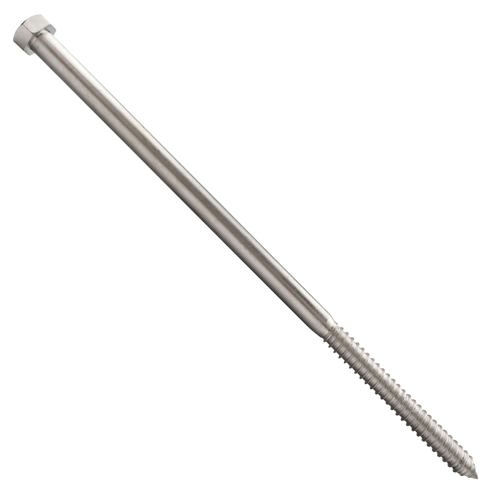3/4"-4-1/2 x 18" Conquest Hex Head Lag Bolt for Wood - 304 Stainless Steel