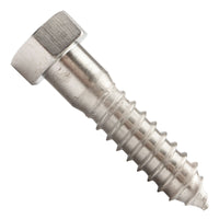3/4"-4-1/2 x 3" Conquest Hex Head Lag Bolt for Wood - 304 Stainless Steel
