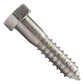 3/4"-4-1/2 x 3 1/2" Conquest Hex Head Lag Bolt for Wood - 304 Stainless Steel
