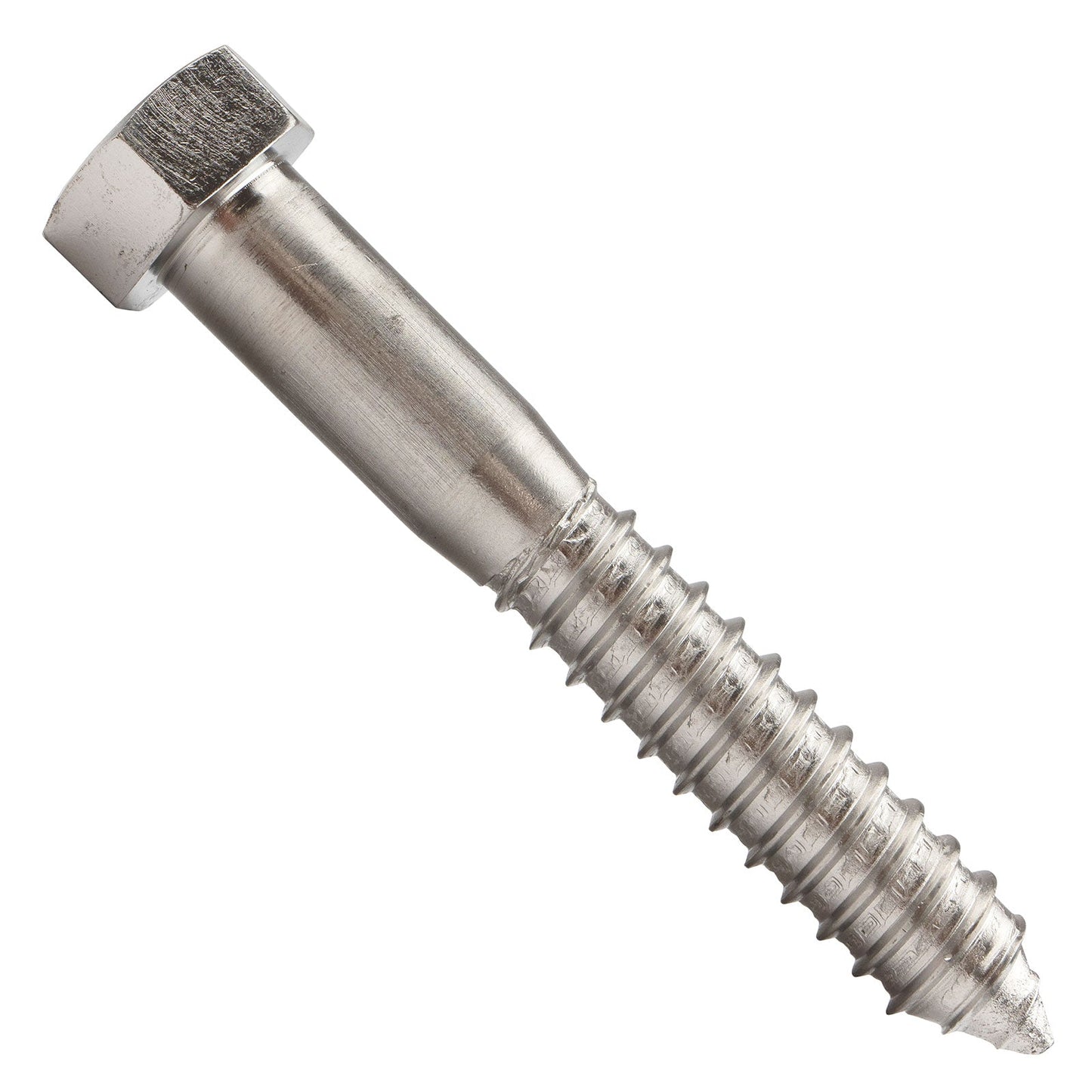 3/4"-4-1/2 x 5" Conquest Hex Head Lag Bolt for Wood - 304 Stainless Steel