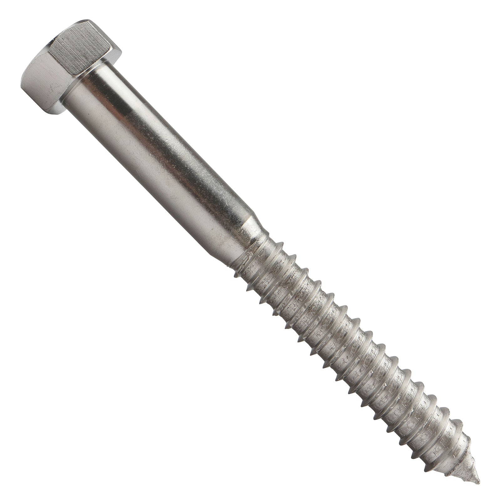 3/4"-4-1/2 x 6 1/2" Conquest Hex Head Lag Bolt for Wood - 304 Stainless Steel