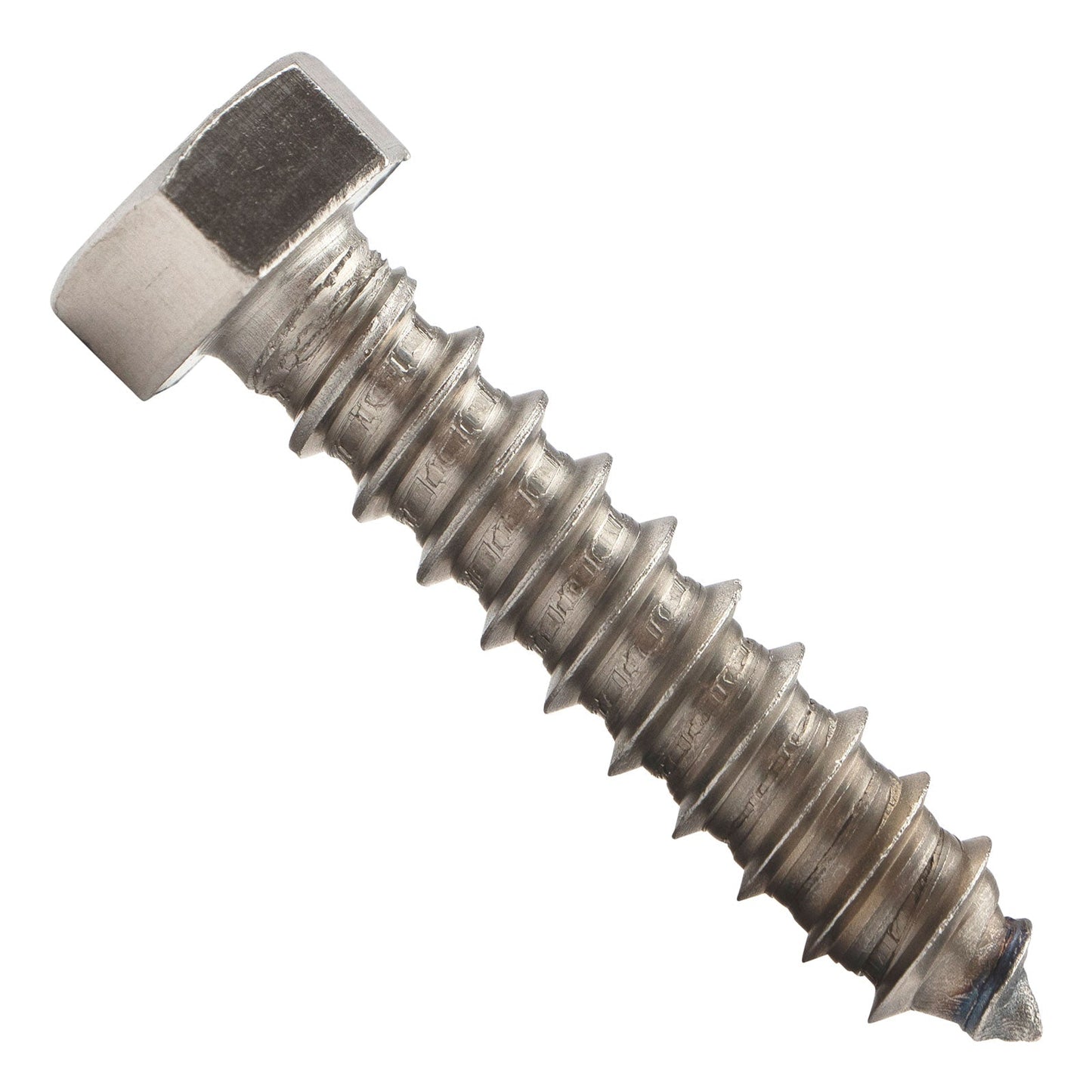 3/8"-7 x 1-3/4" Conquest Hex Head Lag Bolt for Wood - 304 Stainless Steel