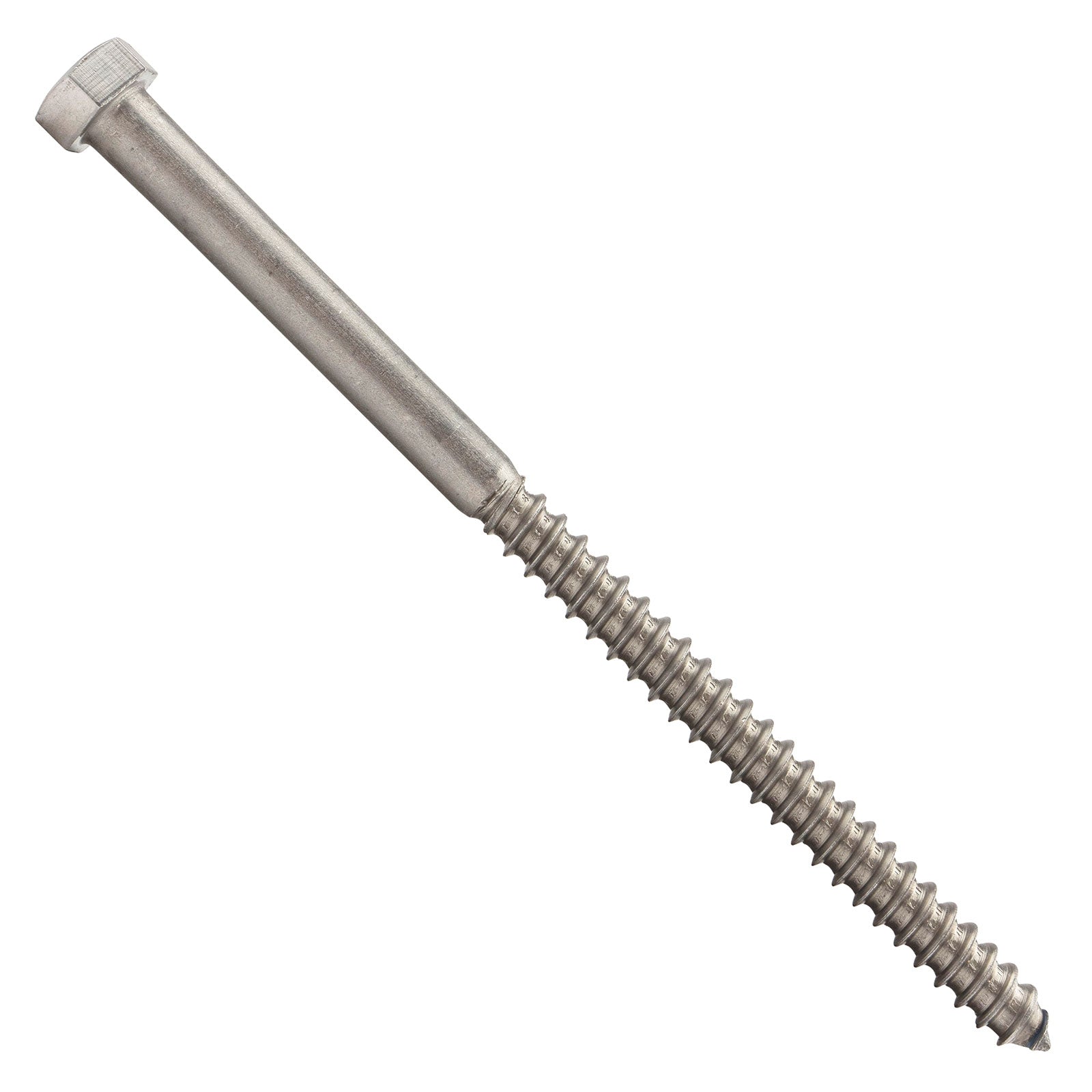 3/8"-7 x 6-1/2" Conquest Hex Head Lag Bolt for Wood - 304 Stainless Steel