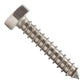 5/16"-9 x 1-1/2" Conquest Hex Head Lag Bolt for Wood - 304 Stainless Steel