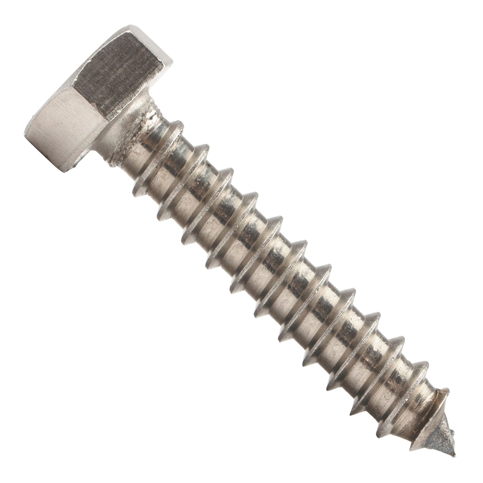 5/16"-9 x 1-1/2" Conquest Hex Head Lag Bolt for Wood - 304 Stainless Steel