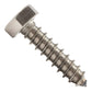 5/16"-9 x 1-1/4" Conquest Hex Head Lag Bolt for Wood - 304 Stainless Steel