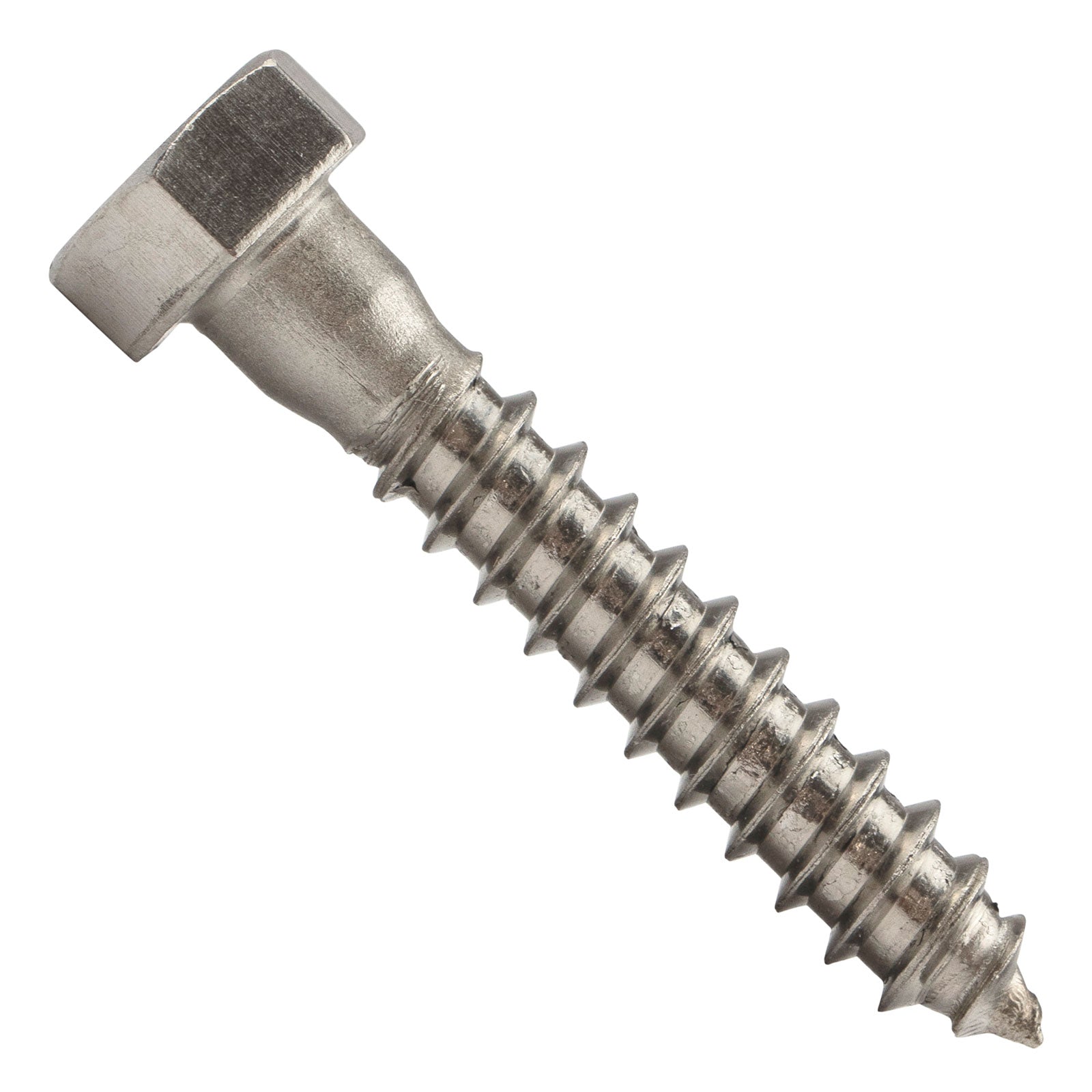 5/16"-9 x 1-3/4" Conquest Hex Head Lag Bolt for Wood - 304 Stainless Steel
