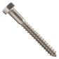 5/16"-9 x 2-1/2" Conquest Hex Head Lag Bolt for Wood - 304 Stainless Steel