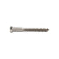 5/16"-9 x 3" Conquest Hex Head Lag Bolt for Wood - 304 Stainless Steel 