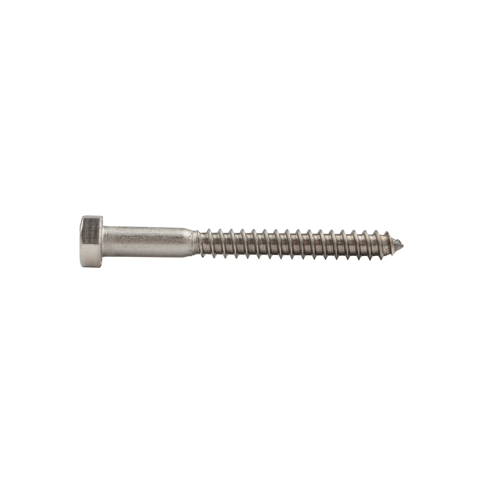 5/16"-9 x 3" Conquest Hex Head Lag Bolt for Wood - 304 Stainless Steel 