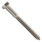 5/16"-9 x 3" Conquest Hex Head Lag Bolt for Wood - 304 Stainless Steel